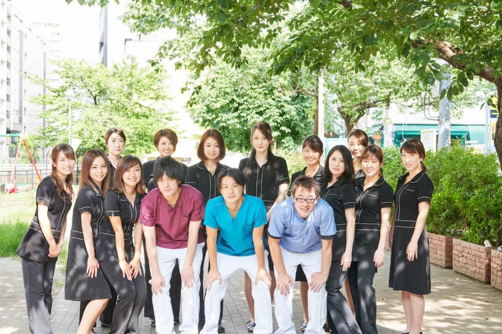 2018年さとうデンタルクリニックスタッフ集合写真